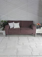 Овальный ковер RABBIT CARVING PX4001 GREY / GREY