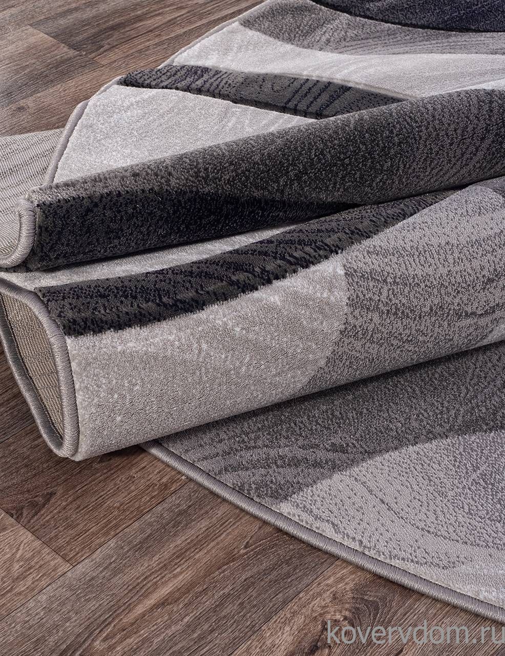 Ковер MEGA CARVING 4783 GRAY Овал Ковер MEGA CARVING 4783 GRAY Овал