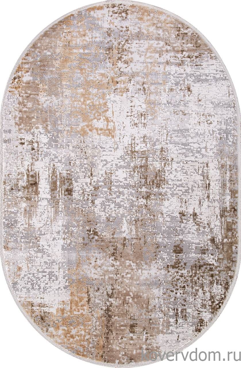 Ковер ALLURES 12008 CREAM / BEIGE Овал Ковер ALLURES 12008 CREAM / BEIGE Овал