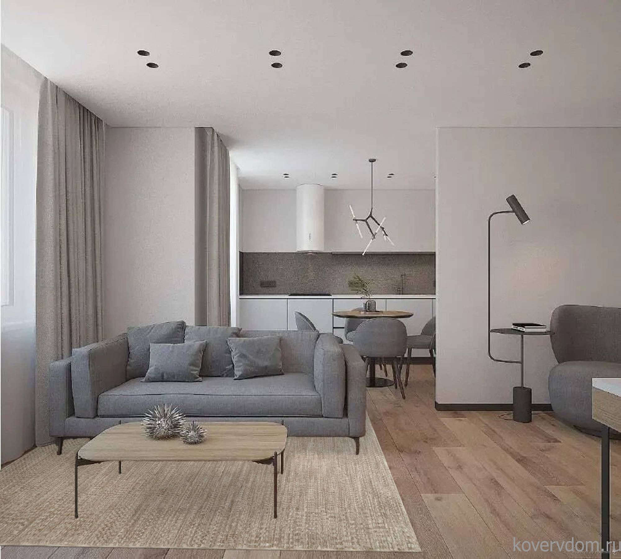 Ковер MEHENDI LB909A DARK GRAY Ковер MEHENDI LB909A DARK GRAY