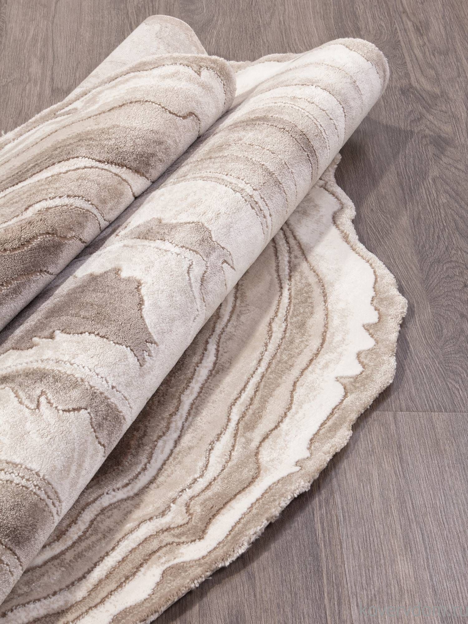 Ковер SAFIR 00847A BROWN / BROWN Круг Ковер SAFIR 00847A BROWN / BROWN Круг