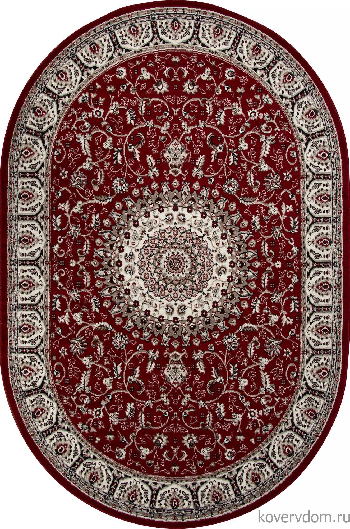 Ковер GAVANA D409 RED Овал Ковер GAVANA D409 RED Овал