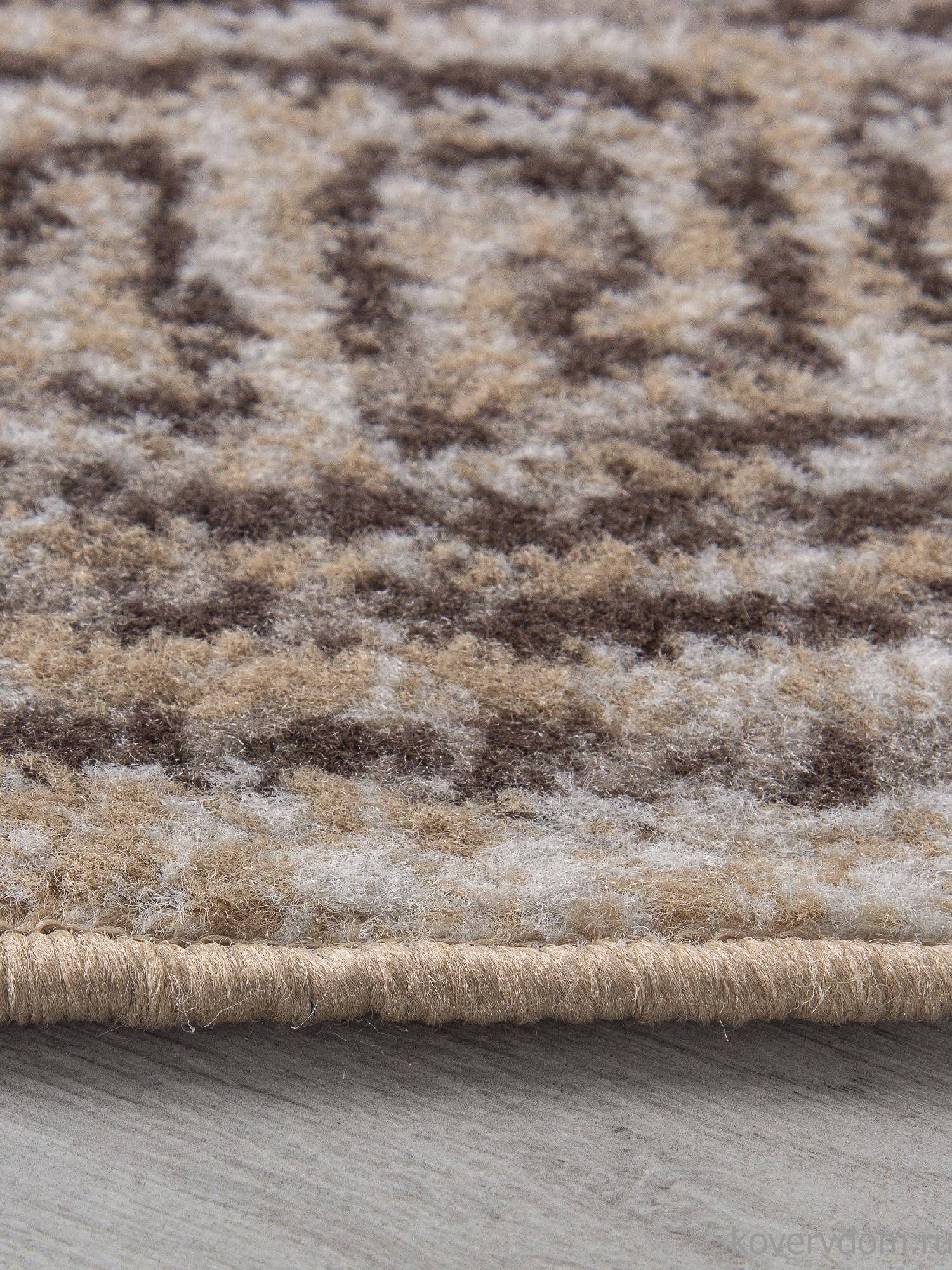 Ковер PRAGA 06022A TOZ GRI / KAHVE Овал