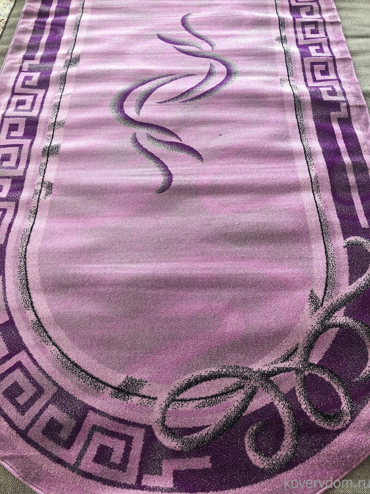 Ковер SUNRISE 2 D055 PINK Овал