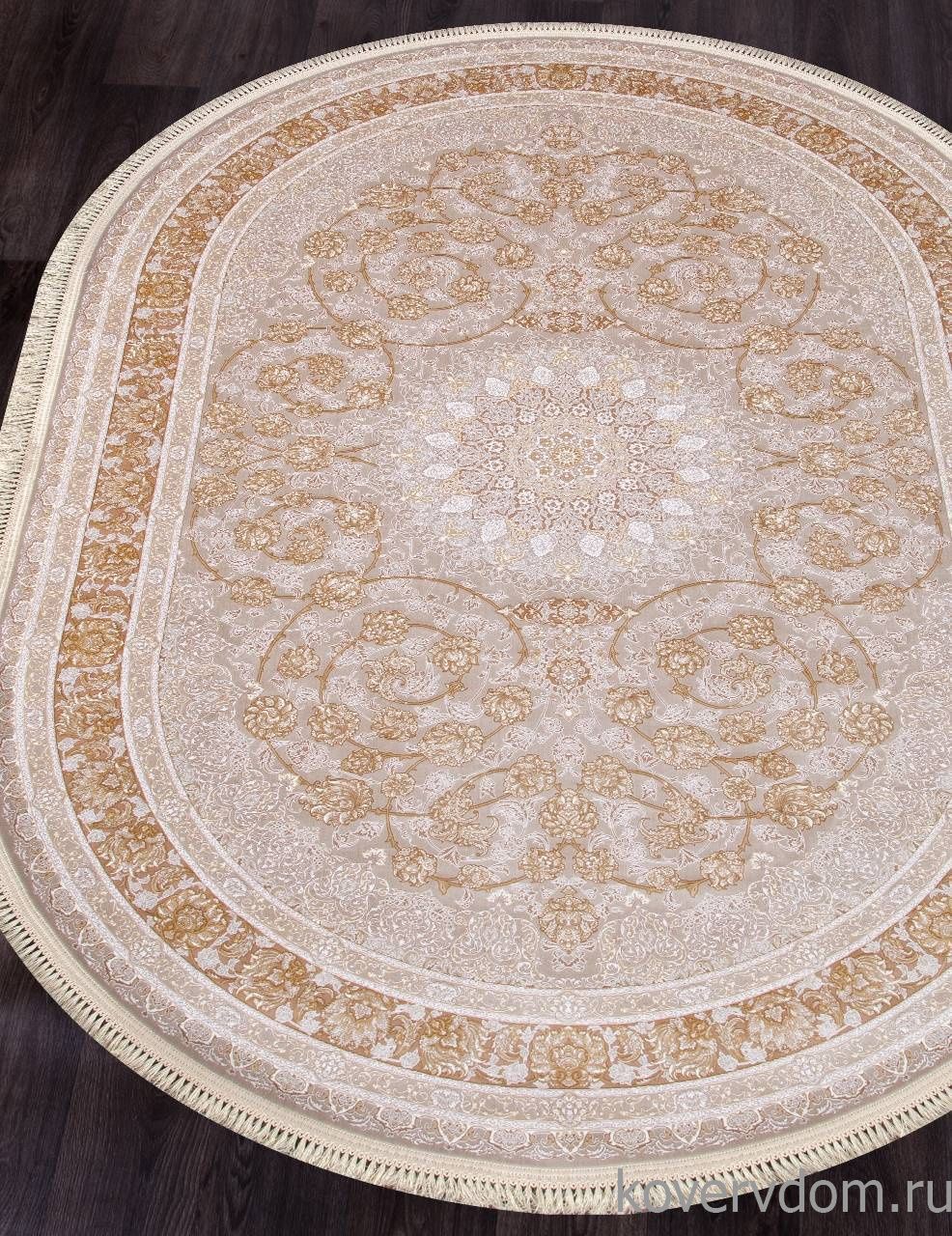 Ковер FARSI 1200 G142 CREAM Овал