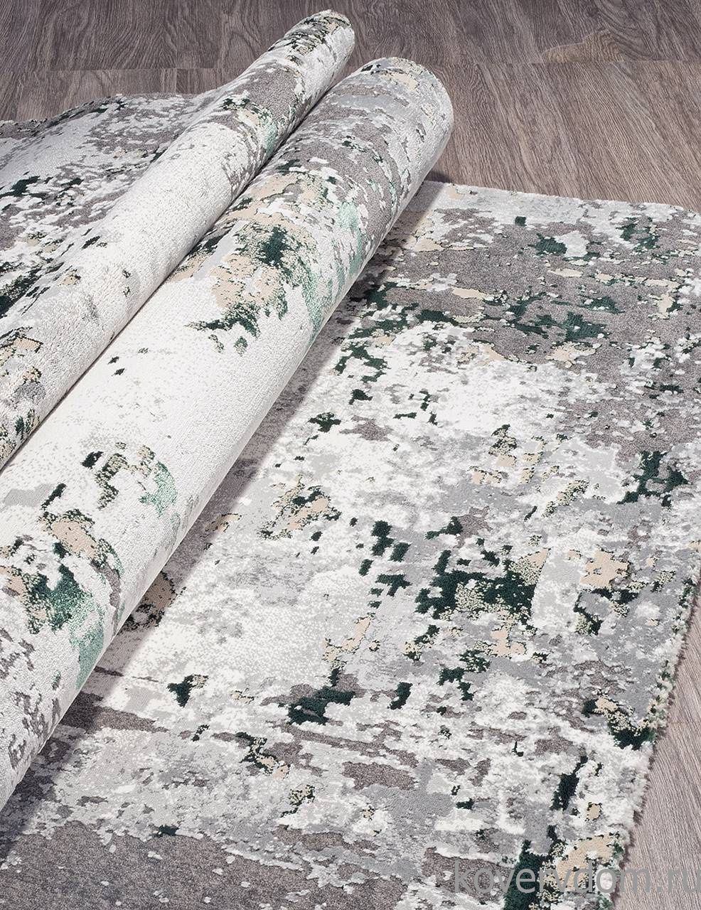 Ковер GRAND 23319 940 Серый / Зеленый