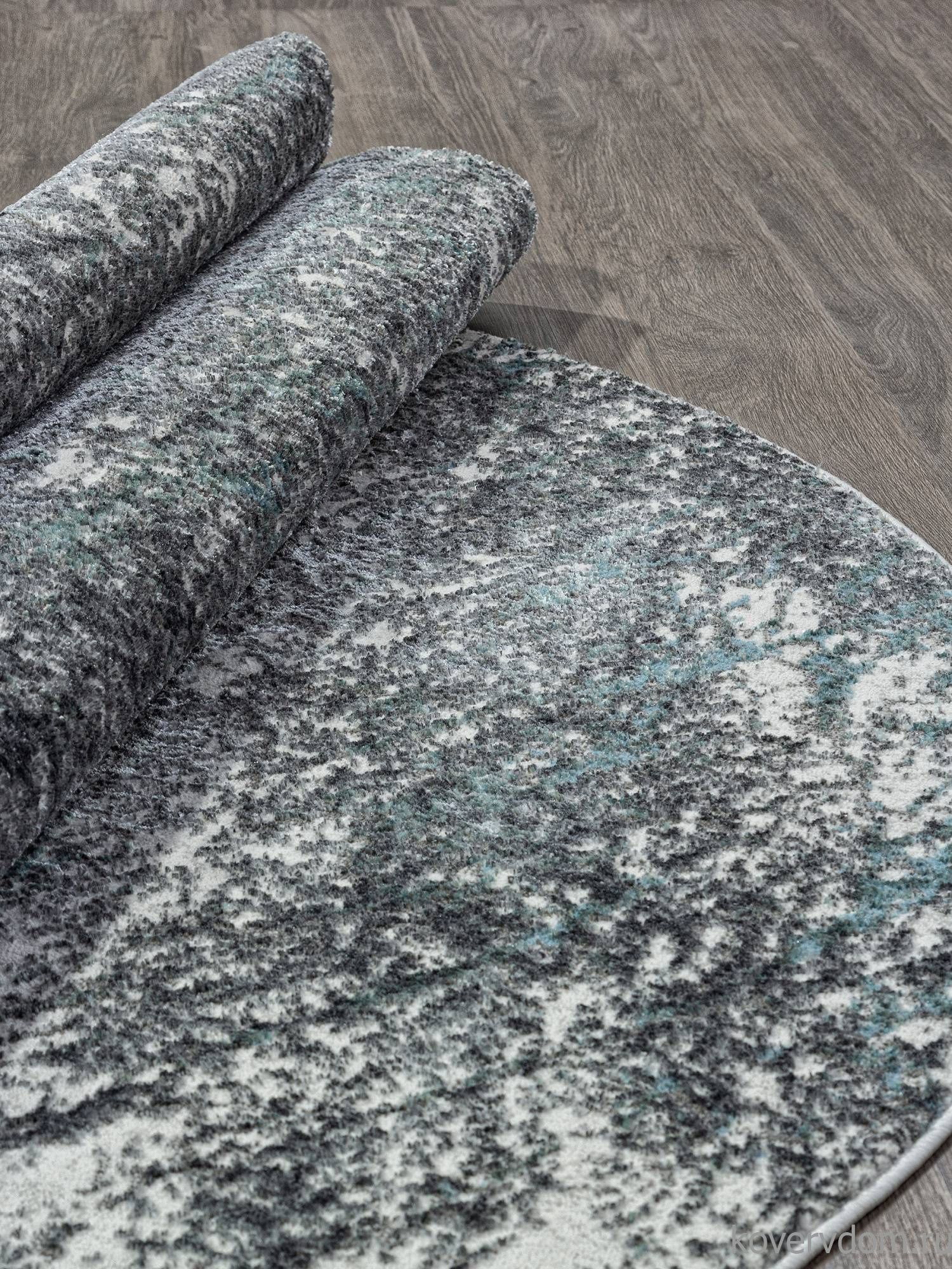 Ковер SAFARI 02474H BLUE / GREY Овал Ковер SAFARI 02474H BLUE / GREY Овал