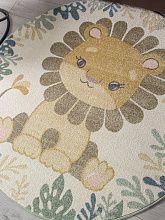 Круглый ковер в детскую IZUMRUD F261 LIGHT CREAM Круг