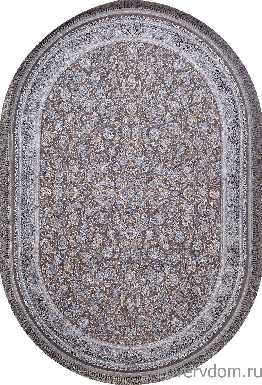 Ковер FARSI 1200 G256 GRAY Овал Ковер FARSI 1200 G256 GRAY Овал