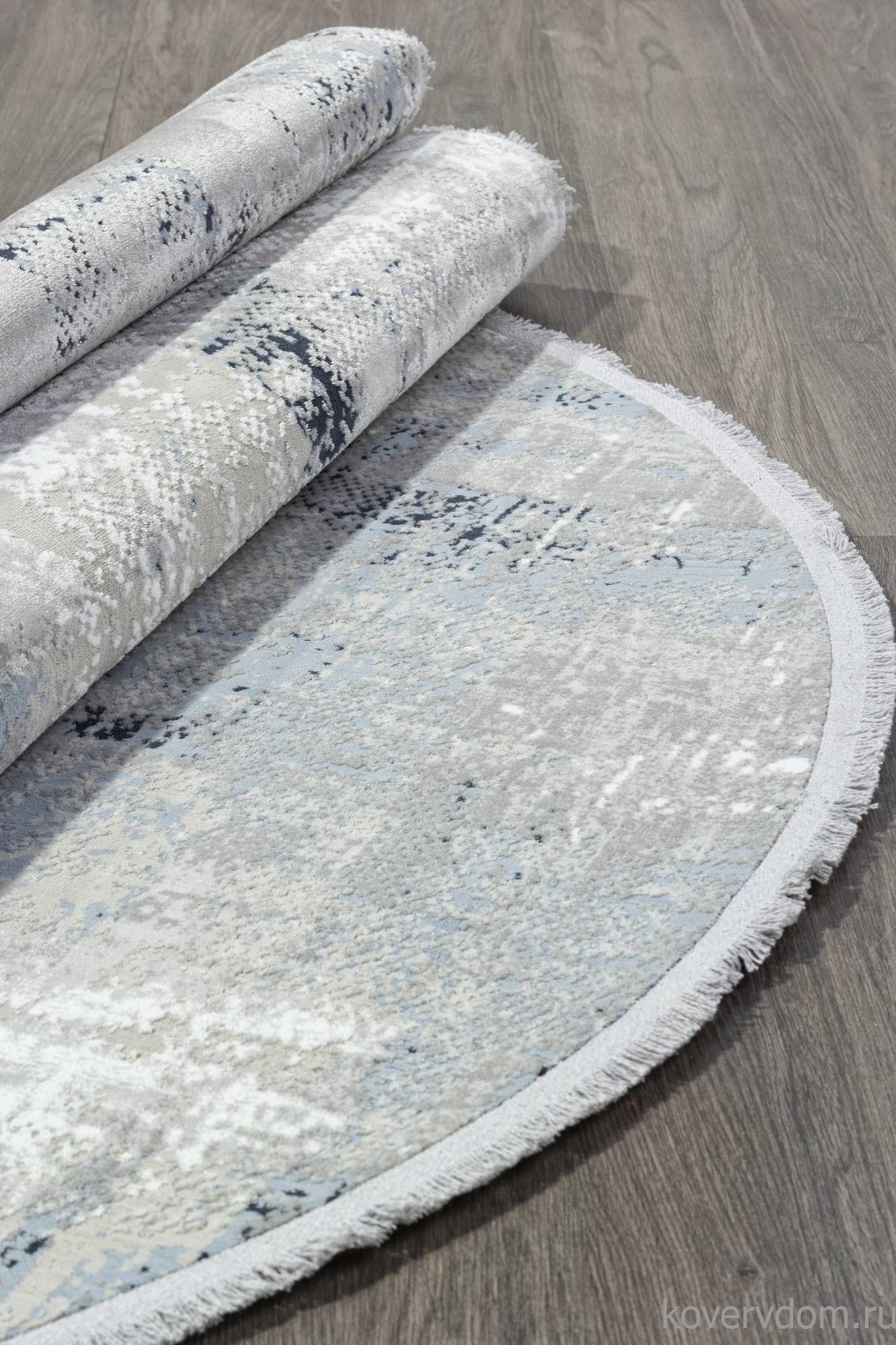 Ковер LORENZO C288AH GREY / L.BLUE Овал Ковер LORENZO C288AH GREY / L.BLUE Овал