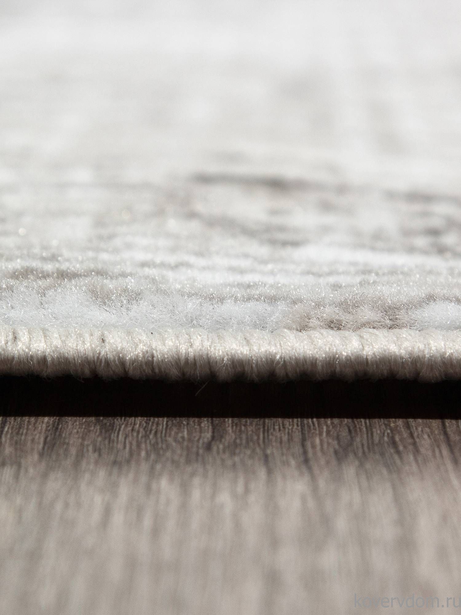 Ковер SILVER-A F396 GRAY Овал