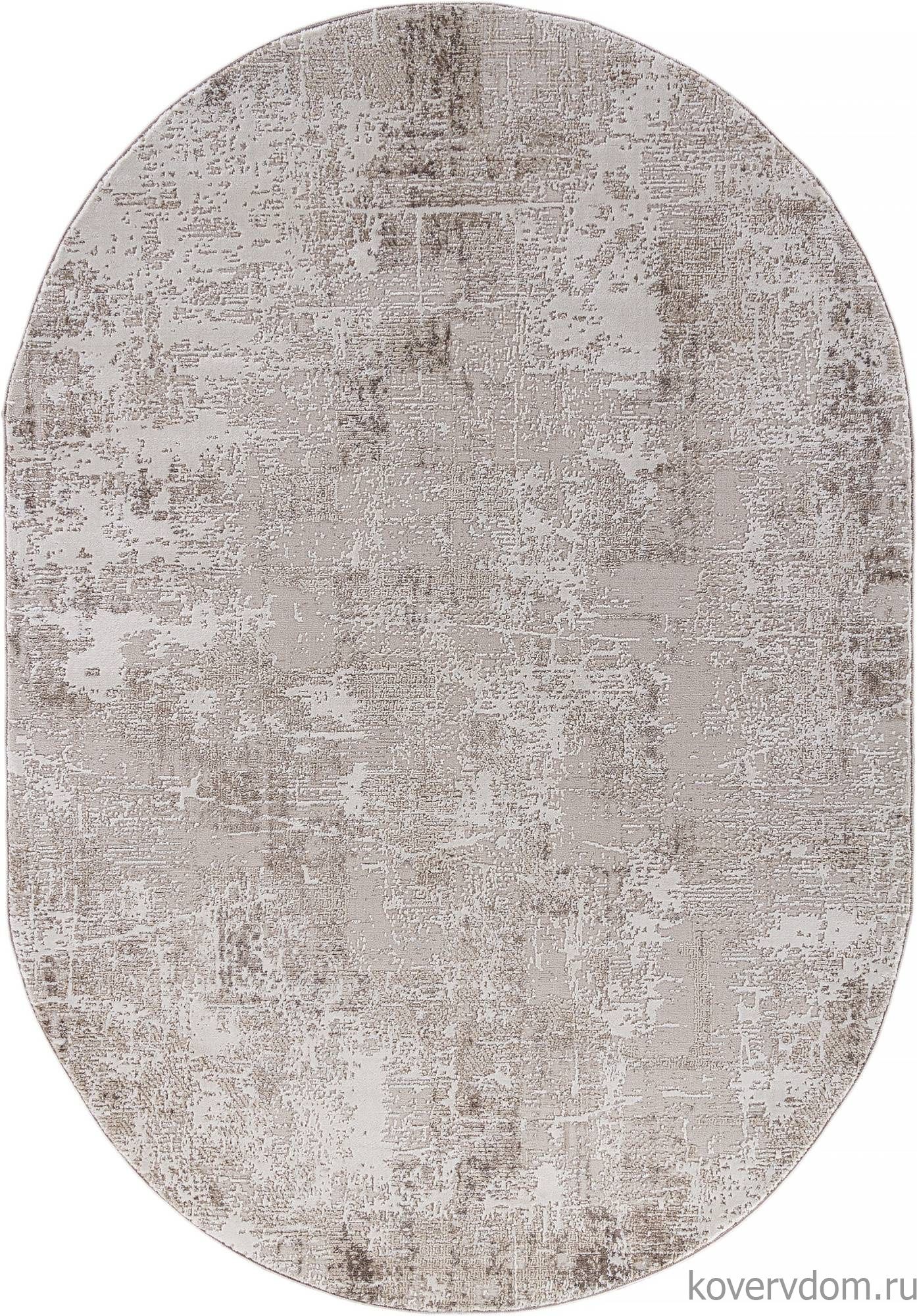 Ковер ARMINA 04091A BROWN / BROWN Овал