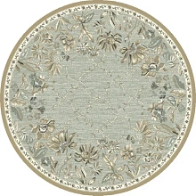 Рельефный ковер из акрила из вискозы GENOVA R 38262 6525 90 КРУГ