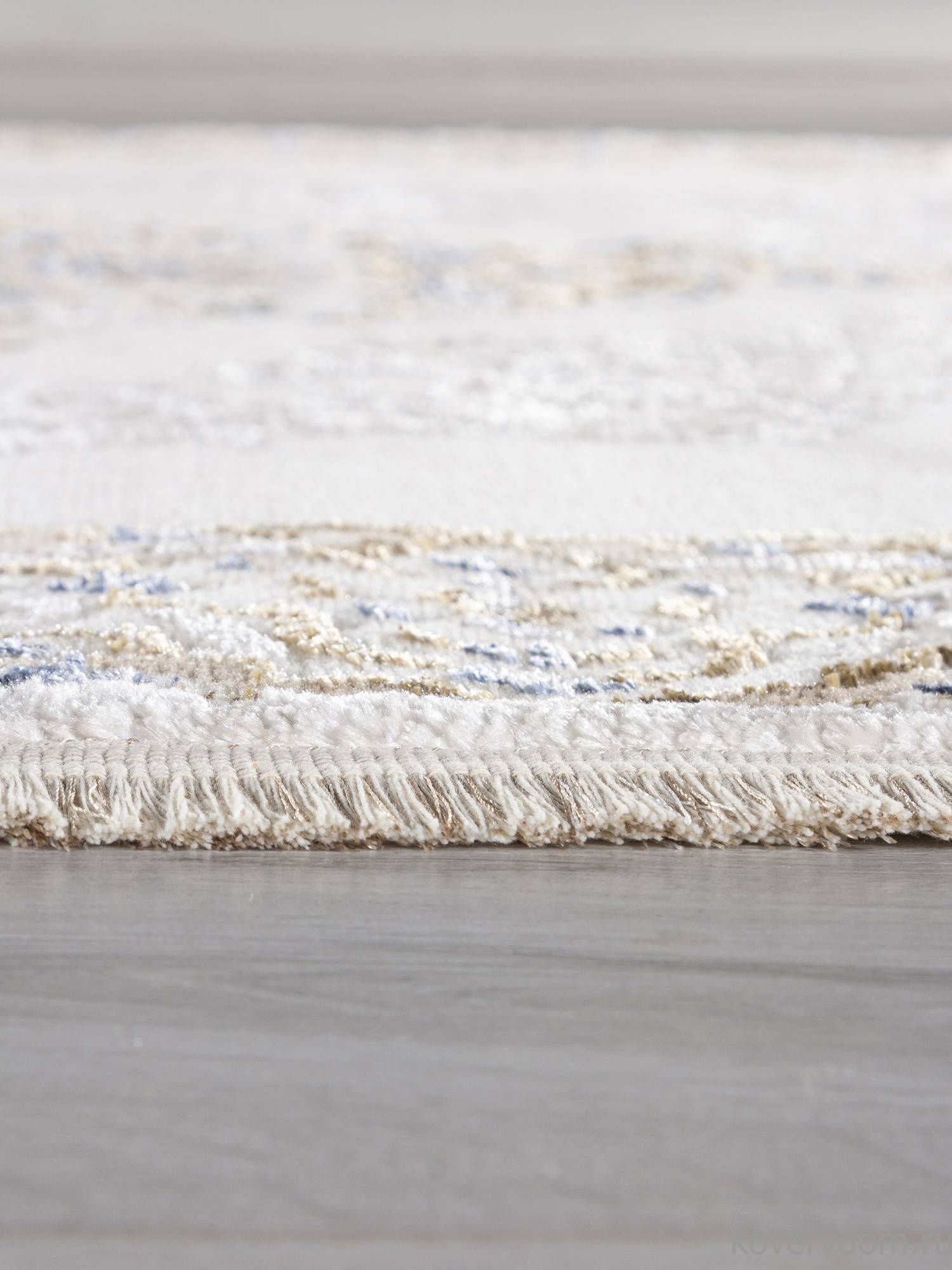 Ковер MOSSO 27236A CREAM / BLUE Овал