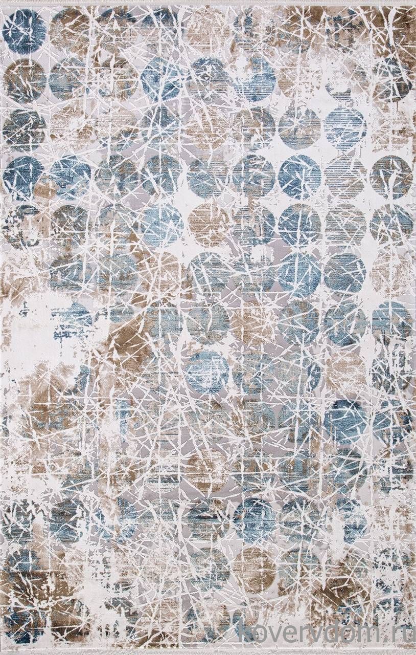 Ковер ALLURES 12026 CREAM / BLUE Ковер ALLURES 12026 CREAM / BLUE