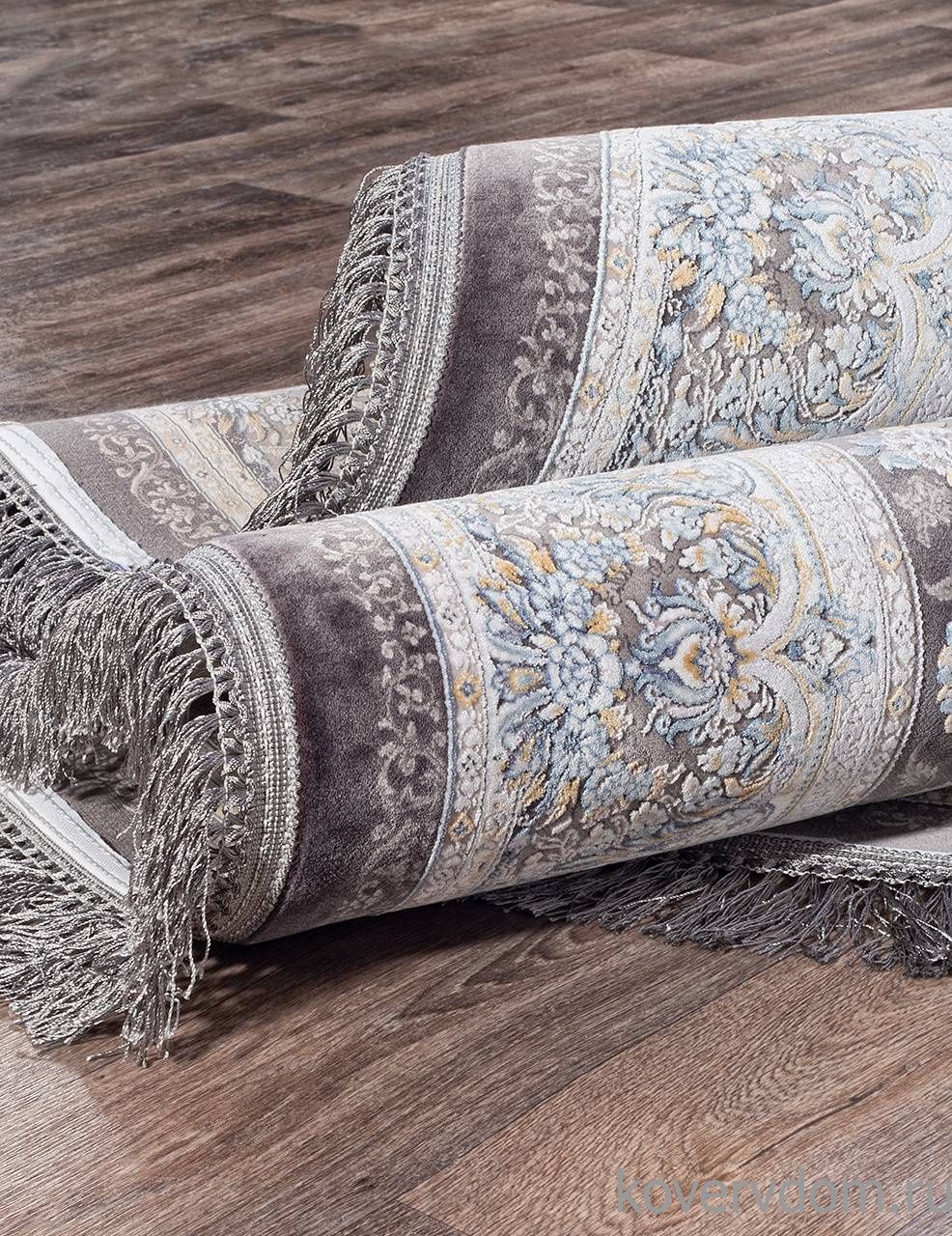 Ковер FARSI 1200 G256 DARK GRAY Овал Ковер FARSI 1200 G256 DARK GRAY Овал