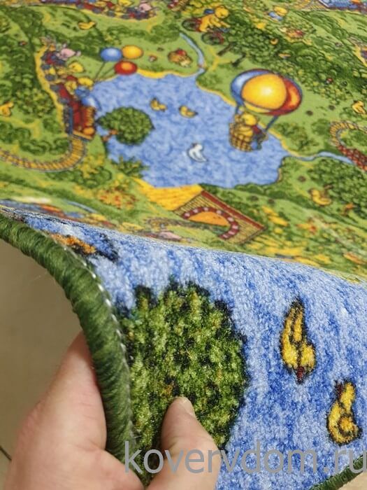 Детский ковер-палас Малиновка и воздушный шар Детский ковер-палас Малиновка и воздушный шар