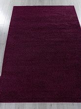 Ковер длинноворсовый розовый LANA T600 PINK