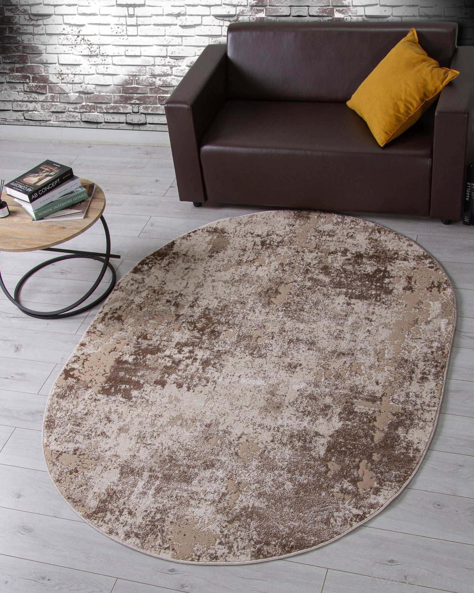 Ковер ALABAMA F172 BEIGE Овал