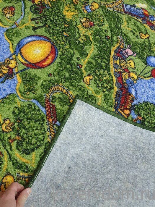 Детский ковер-палас Малиновка и воздушный шар Детский ковер-палас Малиновка и воздушный шар