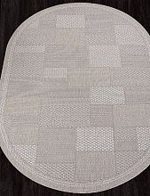 Ковер бежевый-циновка KAIR-A S148 BEIGE Овал