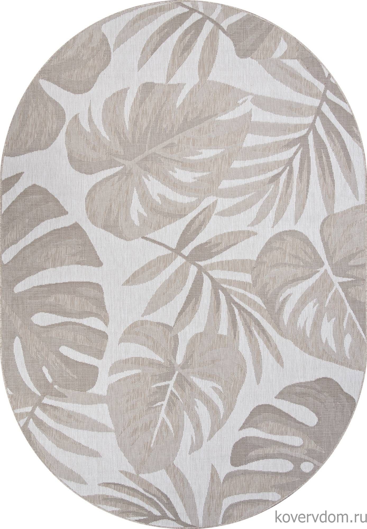 Ковер-циновка KAIR S126 BEIGE Овал