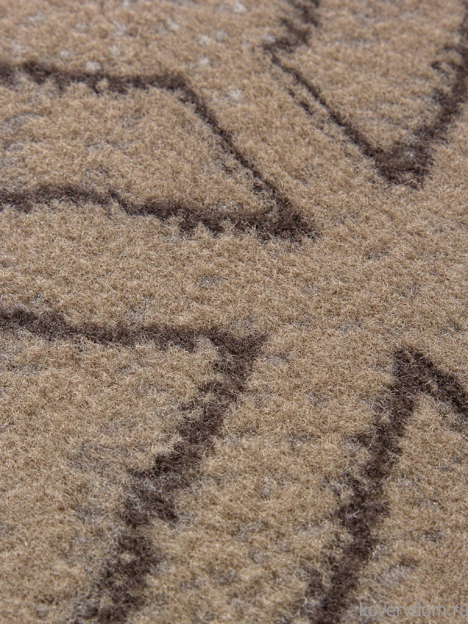 Ковер PRAGA 06027A BEIGE / DARK VIZON Овал