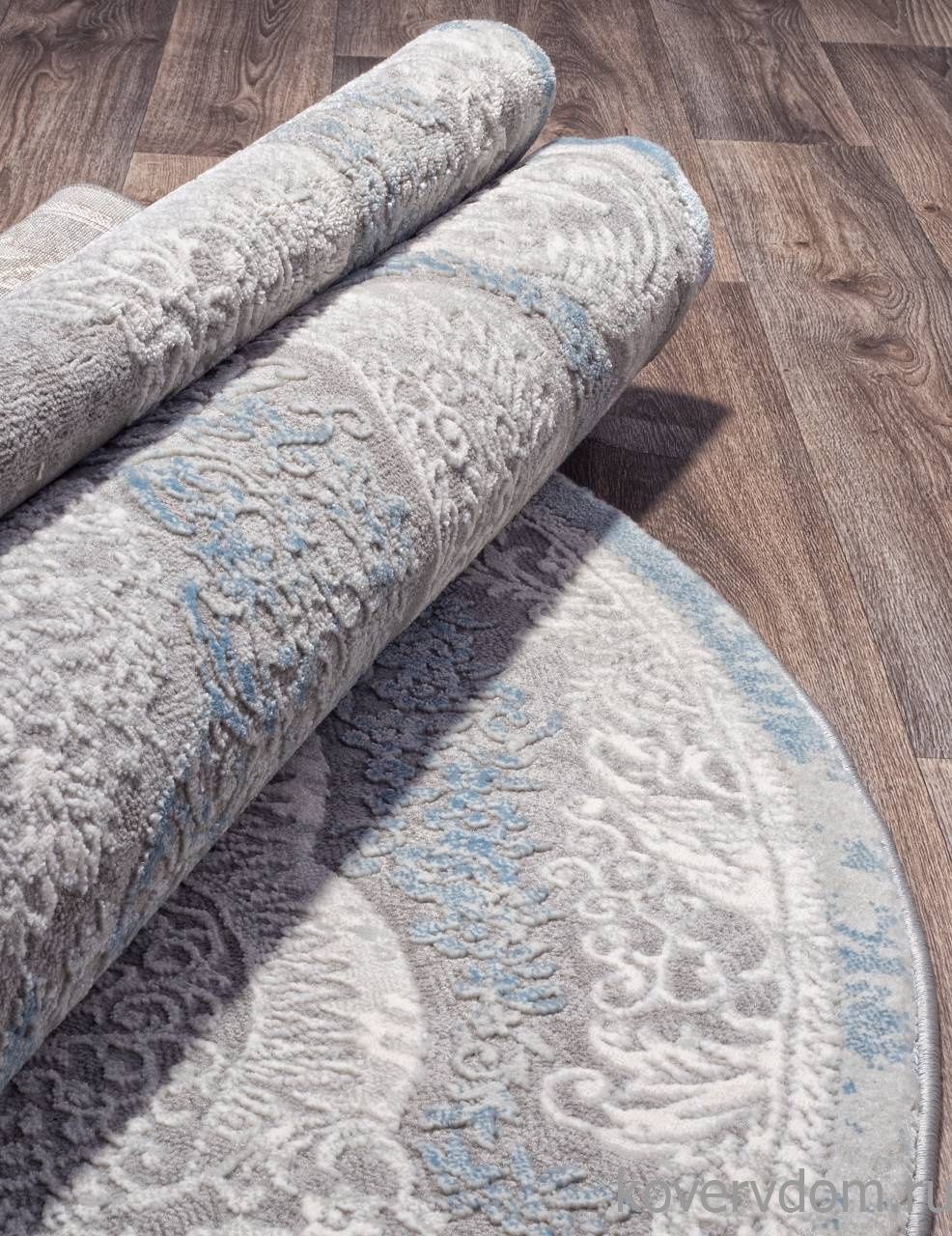 Ковер ARMINA 03880A BLUE / BLUE Овал