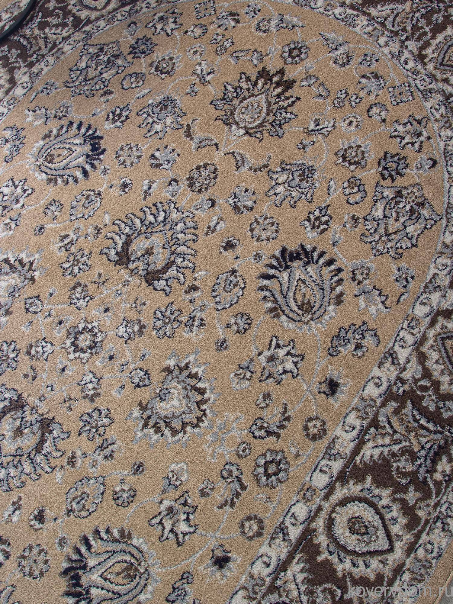 Ковер PRAGA 06030A BEIGE / BEIGE Овал