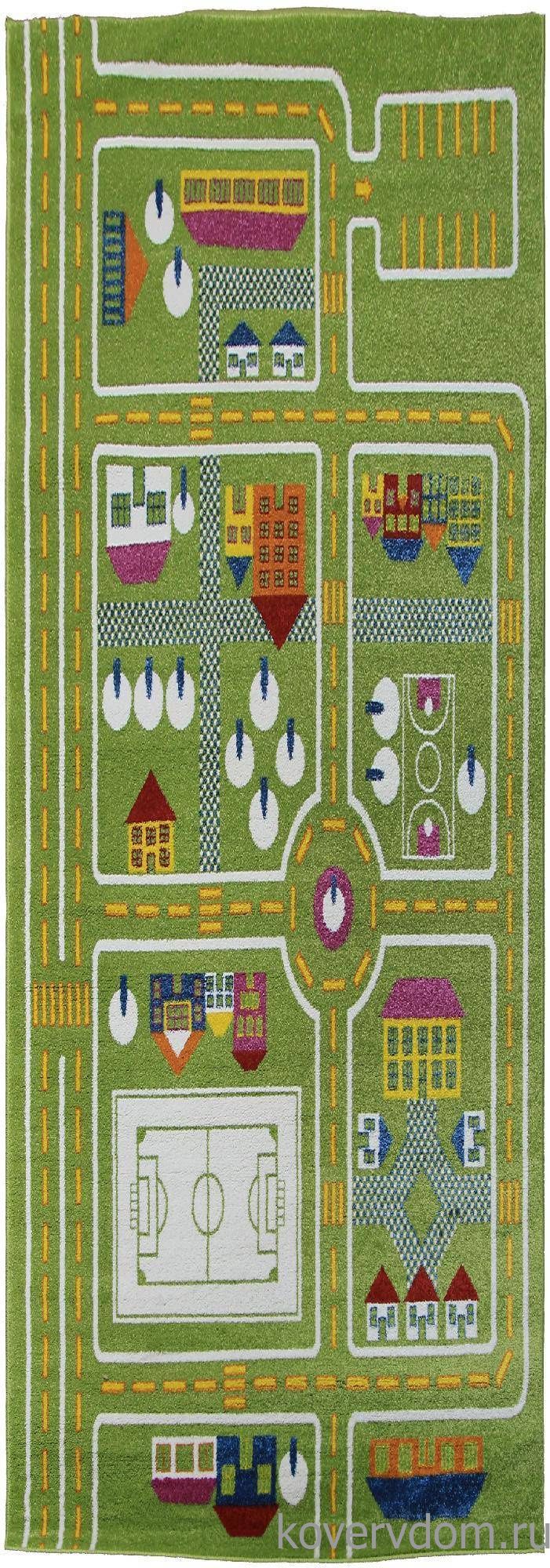 Ковровая Дорожка CRYSTAL C021 GREEN