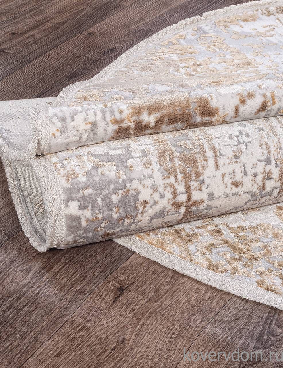 Ковер ALLURES 12008 CREAM / BEIGE Овал Ковер ALLURES 12008 CREAM / BEIGE Овал