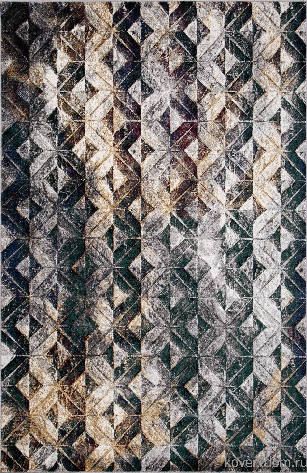 Ковер LONDON D834 GRAY-RED Ковер LONDON D834 GRAY-RED