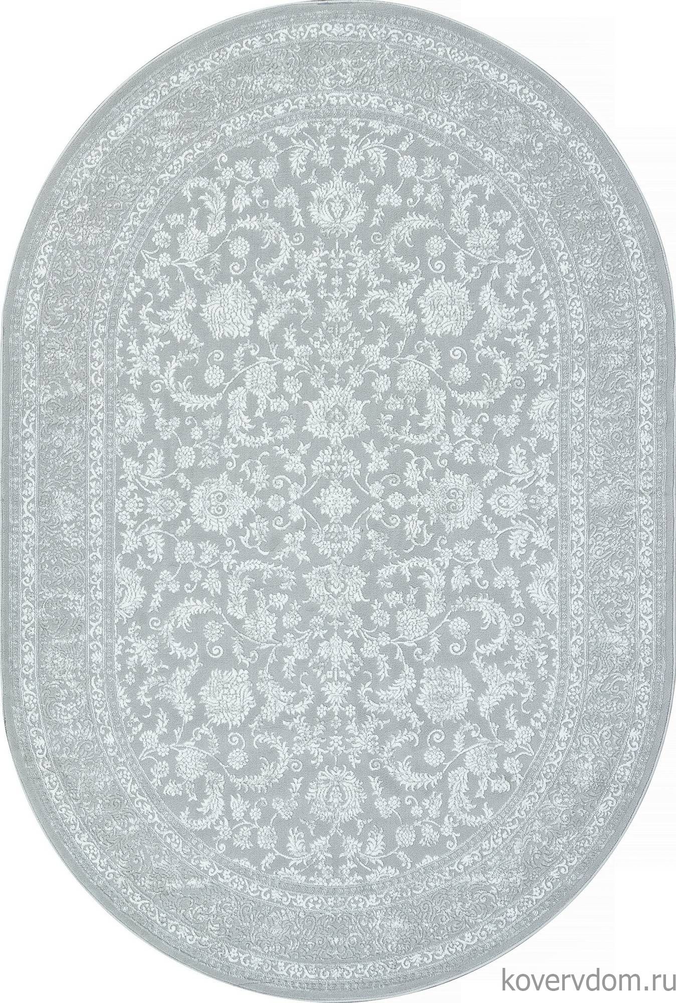 Ковер SIROCCO E365AP GREY / WHITE Овал