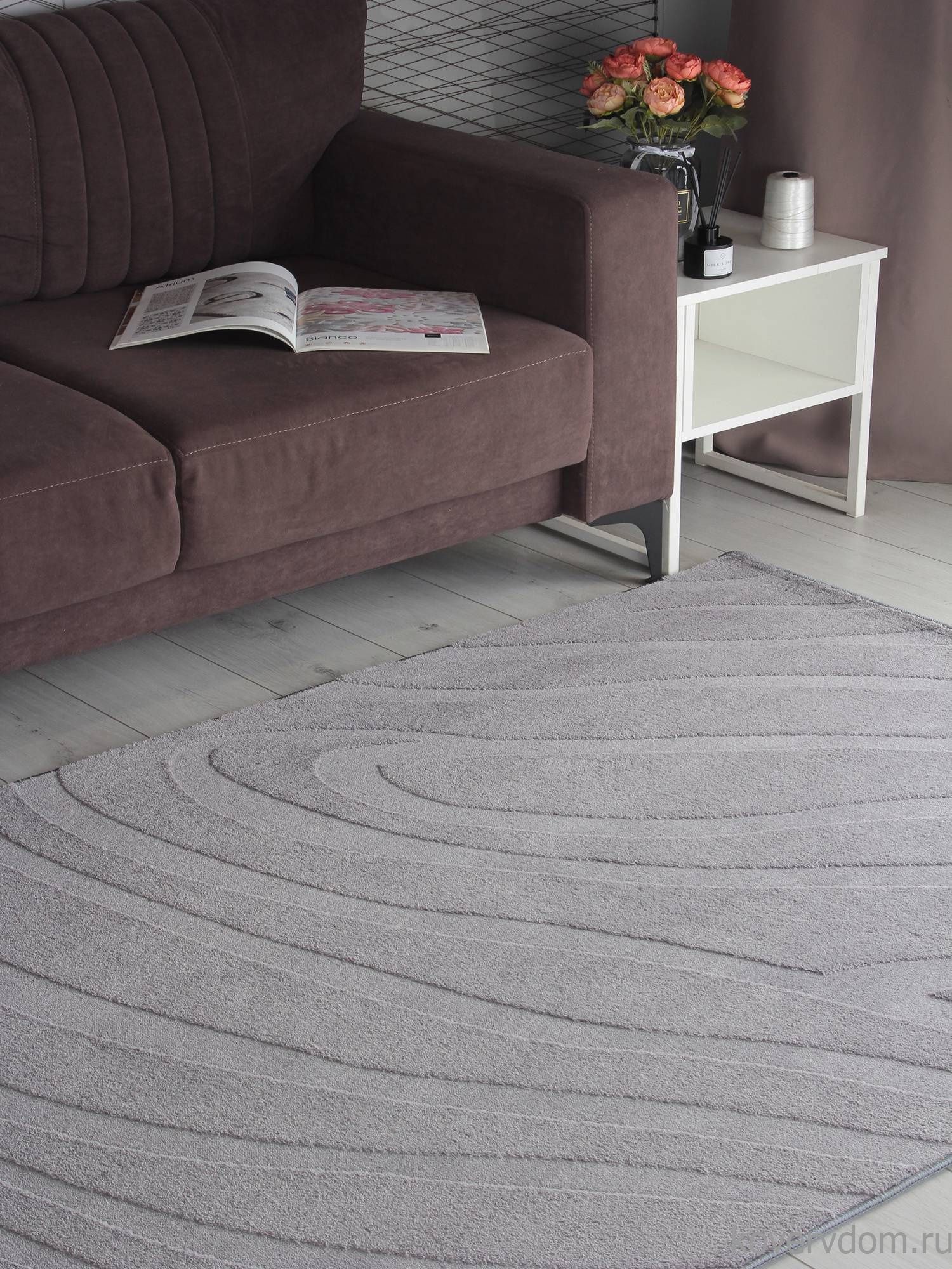 Ковер AURA PX3007 GREY