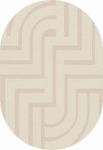 Овальный ковер бежевый DIOS F439 LIGHT CREAM Овал