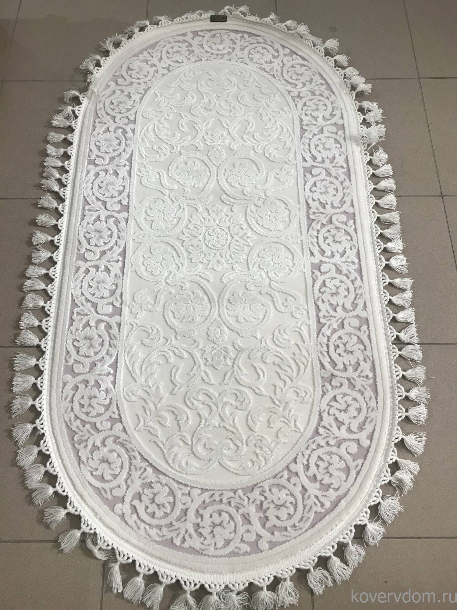 Ковер HUNKAR 7902 PURPLE / PURPLE Овал